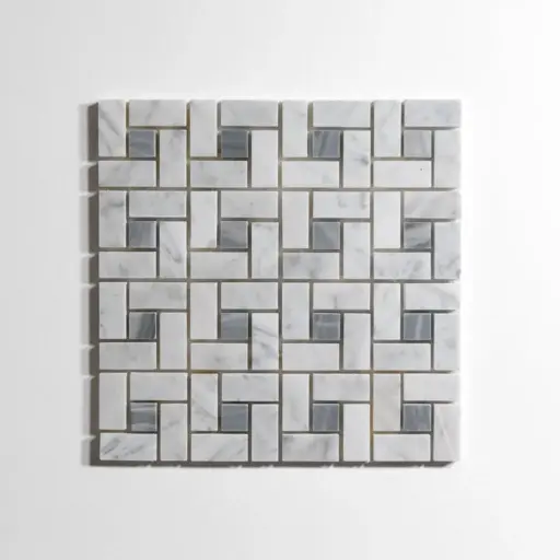 Ven. Carrara / Bardiglio Dada Mosaic