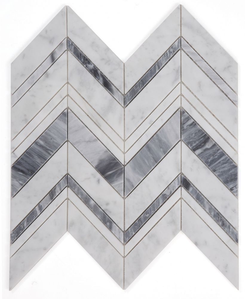 Chevron Ravenna Lava 11.75 X 12.25
