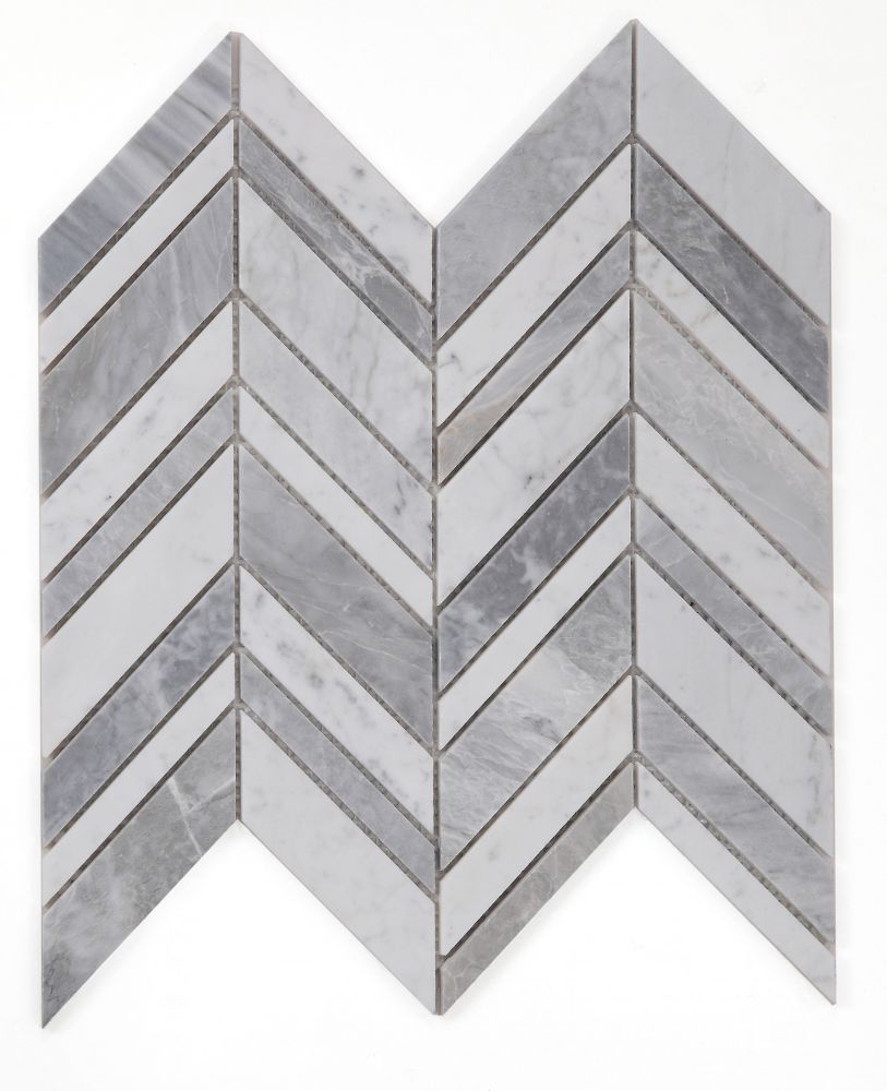 Chevron Shadow Dusk 11.75 X 12