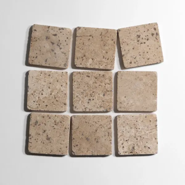 Chocolat 4" x 4" Tumbled - Image 2