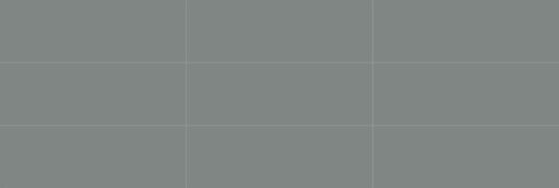 8" x 24" Color Wheel Linear Suede Gray Wall Tile Rectangle Glossy