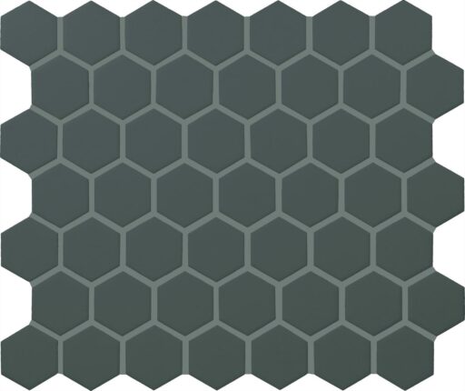 1.5" x 1.5" Color Wheel Mosaic Matte Chalkboard Mosaic Tile Rectangle Hexagon Matte