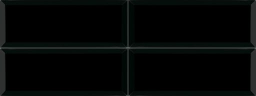 6" x 16" Annapolis Black Matte Wall Tile Rectangle Matte