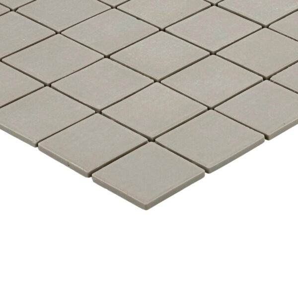 2" x 2" Keystones Desert Gray Mosaic Tile Rectangle Straight Joint Matte - Image 3
