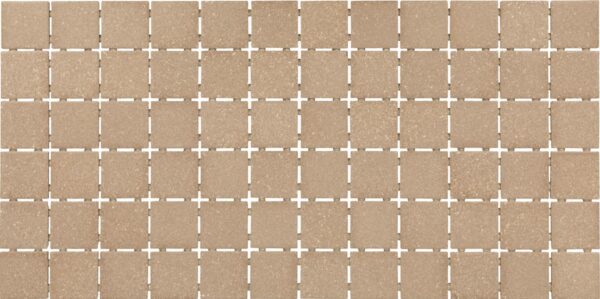 2" x 2" Keystones Mottled Medium Brown Mosaic Tile Rectangle Straight Joint Matte - Image 7