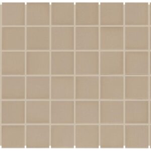 2" x 2" Keystones Architect Gray Mosaic Tile Rectangle Straight Joint Matte