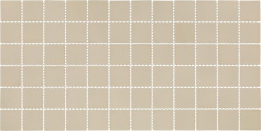 2" x 2" Keystones Urban Putty Mosaic Tile Rectangle Straight Joint Matte