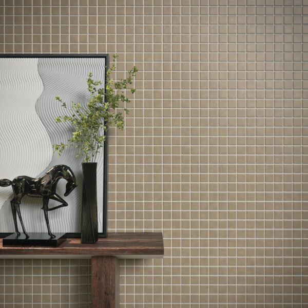 2" x 2" Keystones Elemental Tan Mosaic Tile Rectangle Straight Joint Matte - Image 6