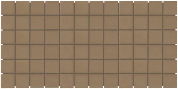 2" x 2" Keystones Elemental Tan Mosaic Tile Rectangle Straight Joint Matte