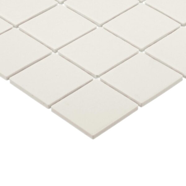 2" x 2" Keystones Arctic White Mosaic Tile Rectangle Straight Joint Matte - Image 4