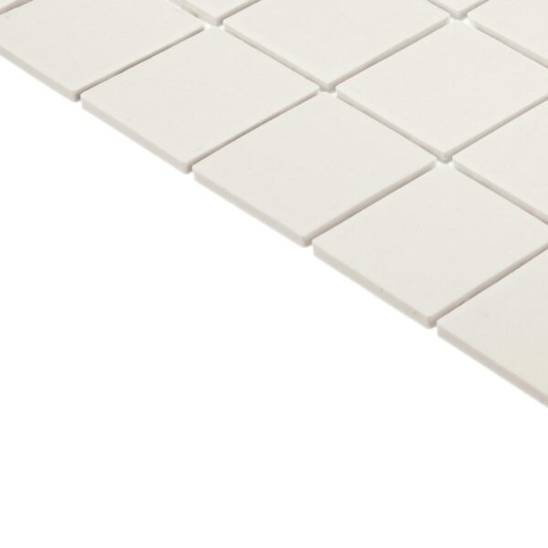 2" x 2" Keystones Arctic White Mosaic Tile Rectangle Straight Joint Matte - Image 6