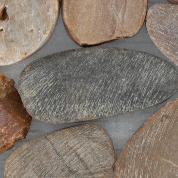 13" x 13" Decorative Accents Earthy Blend Mosaic Natural Stone Tile Square River Pebble Saw Cut - Image 5