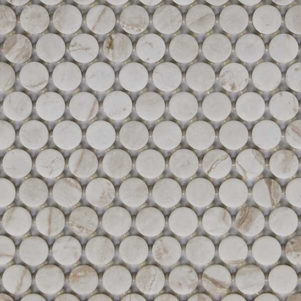 1" x 1" Famed Iconic Mosaic Tile Rectangle Penny Rounds Matte