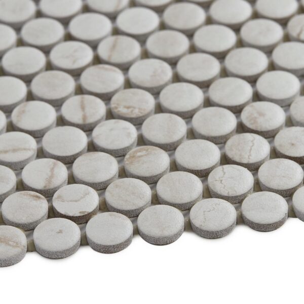 1" x 1" Famed Iconic Mosaic Tile Rectangle Penny Rounds Matte - Image 4