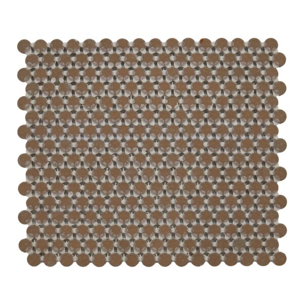 1" x 1" Famed Luxe Mosaic Tile Rectangle Penny Rounds Matte - Image 2
