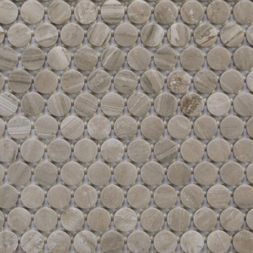 1" x 1" Famed Luxe Mosaic Tile Rectangle Penny Rounds Matte