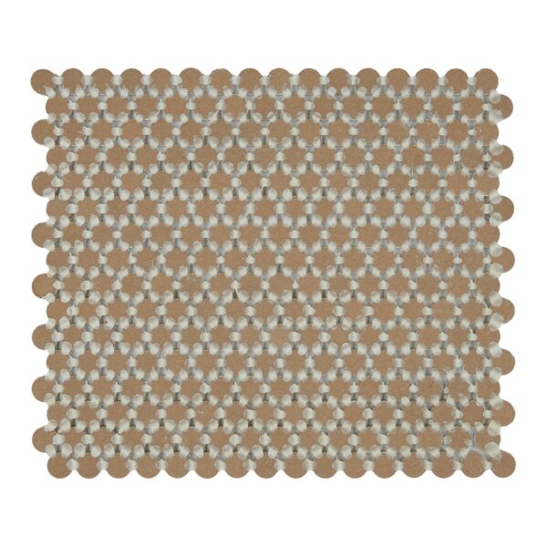 1" x 1" Famed Glamour Mosaic Tile Rectangle Penny Rounds Matte - Image 2