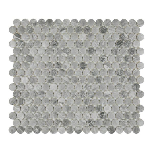 1" x 1" Famed Glamour Mosaic Tile Rectangle Penny Rounds Matte - Image 5
