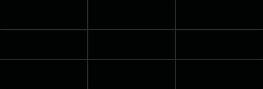 4" x 12" Color Wheel Linear Black Wall Tile Rectangle Glossy