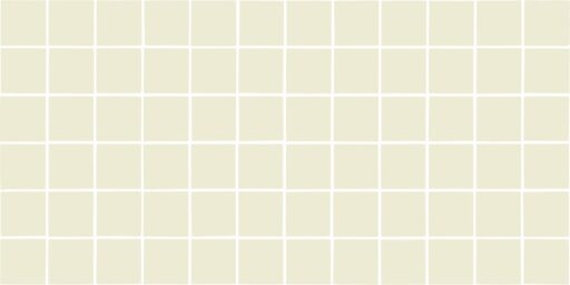 2" x 2" Color Wheel Mosaic Biscuit Mosaic Tile Rectangle Straight Joint Glossy
