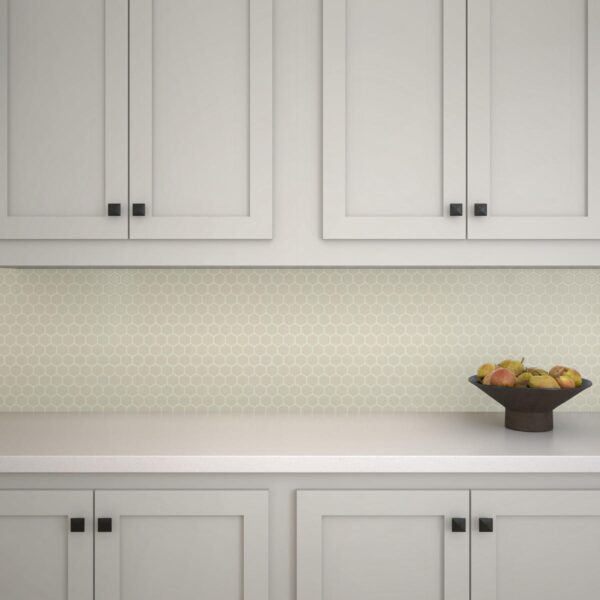 1.5" x 1.5" Color Wheel Mosaic Matte Biscuit Mosaic Tile Rectangle Hexagon Matte - Image 3