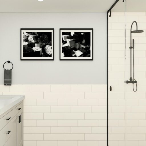6" x 18" Color Wheel Linear Matte Biscuit Wall Tile Rectangle Matte