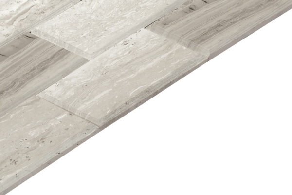 11" x 11" SimplyStick Mosaix Chenille White Mosaic Natural Stone Tile Rectangle Brick Joint Honed - Image 3