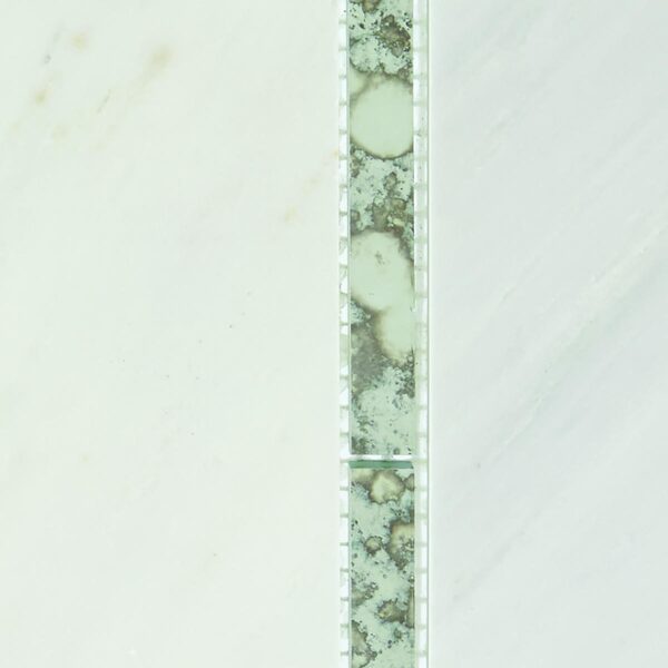 9" x 15" Lavaliere First Snow Elegance/Ant Mirror Mosaic Natural Stone Tile Rectangle Architectural Reflections Polished - Image 4