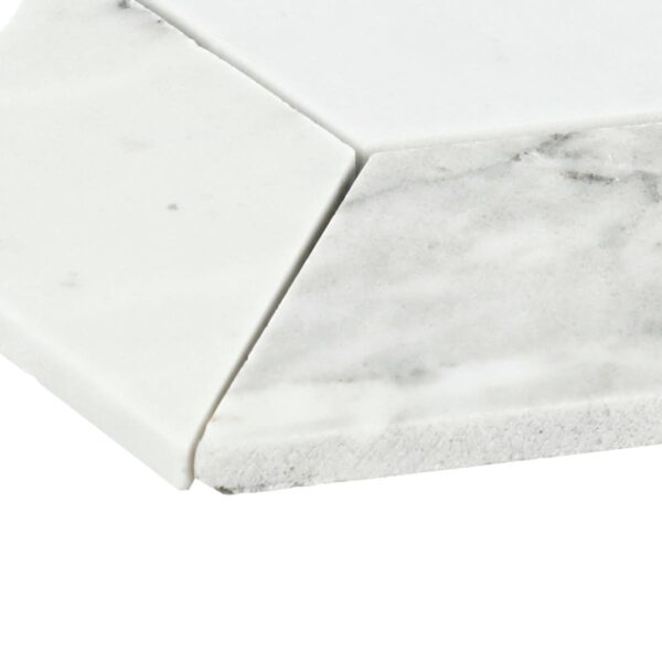 11" x 13" Sublimity Cirrus Storm Mosaic Natural Stone Tile Rectangle Cubist Honed - Image 3