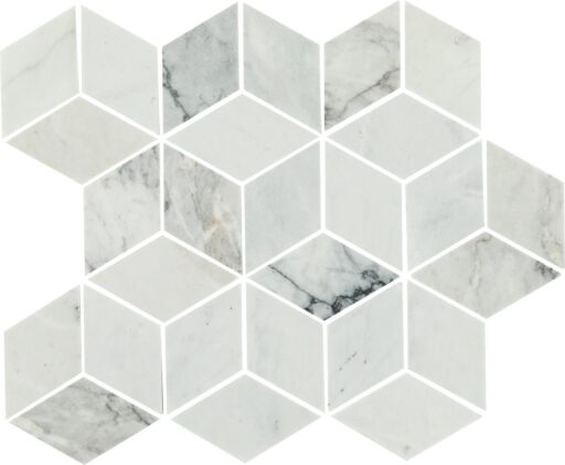 11" x 13" Sublimity Cirrus Storm Mosaic Natural Stone Tile Rectangle Cubist Honed