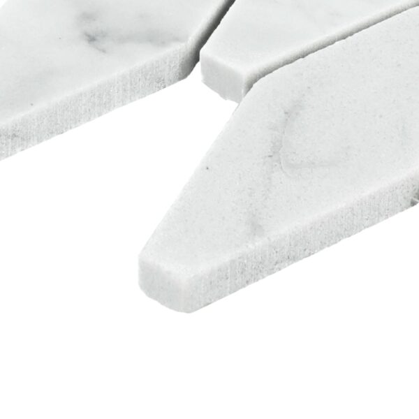 11" x 12" Sublimity Cirrus Storm Mosaic Natural Stone Tile Rectangle Elongated Hexagon Honed - Image 4