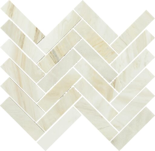 11" x 12" Sublimity Namaste Mosaic Natural Stone Tile Square Herringbone Honed