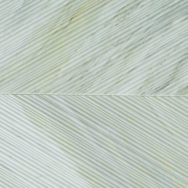 12" x 12" Pietra Divina Calacatta Dolomiti Mosaic Natural Stone Tile Square Bamboo Honed - Image 3