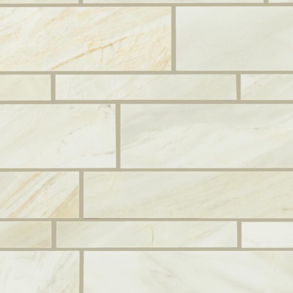 10" x 13" Sublimity Daphne White Mosaic Natural Stone Tile Rectangle Balance Honed - Image 3