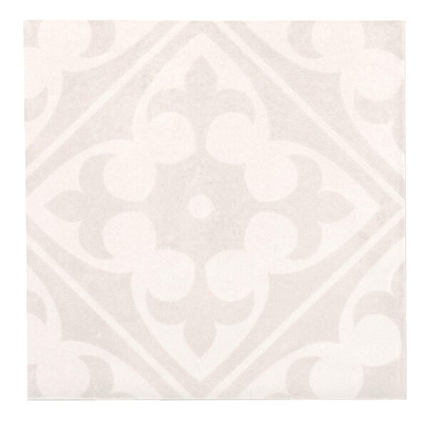 6" x 6" Modern Hearth Wall White Ash Wall Tile Square Matte - Image 2