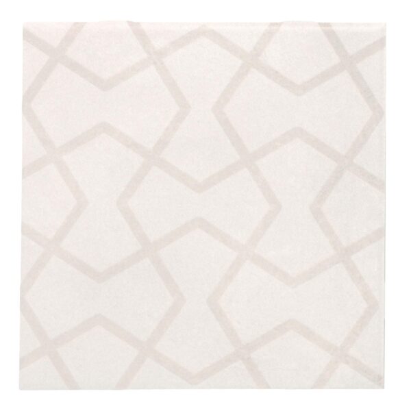 6" x 6" Modern Hearth Wall White Ash Wall Tile Square Matte - Image 3