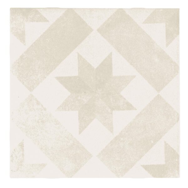 6" x 6" Modern Hearth Wall White Ash Wall Tile Square Matte - Image 6