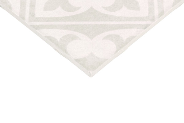 6" x 6" Modern Hearth Wall White Ash Wall Tile Square Matte - Image 9