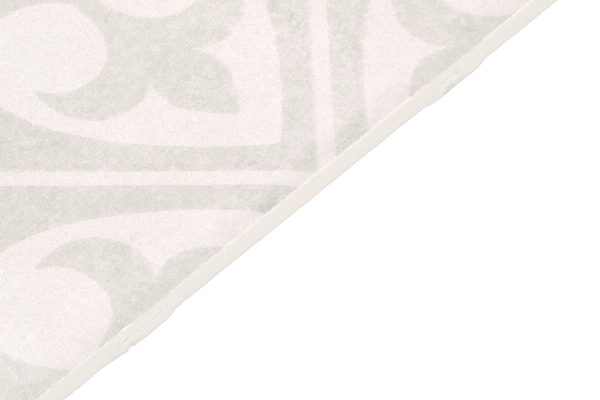 6" x 6" Modern Hearth Wall White Ash Wall Tile Square Matte - Image 10