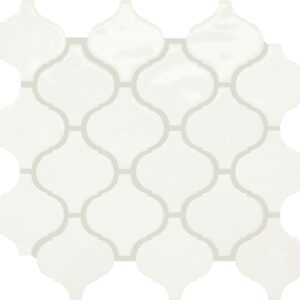 3" x 3" Mesmerist Spirit Mosaic Tile Arabesque Arabesque Glossy
