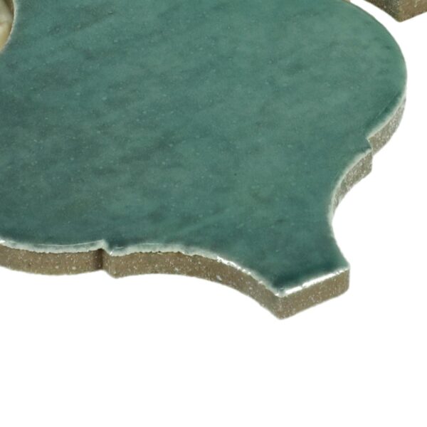 3" x 3" Mesmerist Allure Mosaic Tile Arabesque Arabesque Glossy - Image 2