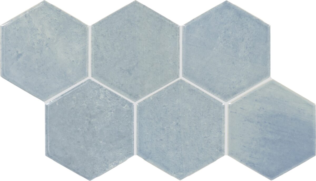 4" x 4" Mesmerist Whimsy Wall Tile Hexagon Glossy - Image 5