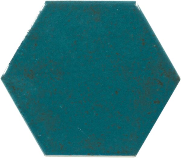4" x 4" Mesmerist Mystique Wall Tile Hexagon Glossy - Image 6