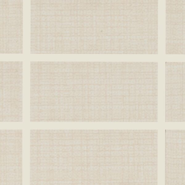 1" x 3" Fabric Art Modern Textile Beige Mosaic Tile Rectangle Straight Joint Matte - Image 3