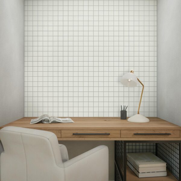 2" x 2" Portfolio Ice Mosaic Tile Rectangle Straight Joint Matte - Image 4
