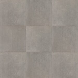 24" x 24" Portfolio Ash Grey Floor Tile Square Matte