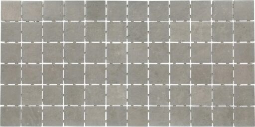 2" x 2" Portfolio Ash Grey Mosaic Tile Rectangle Straight Joint Matte