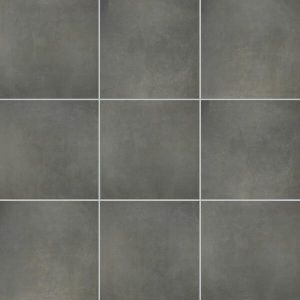 24" x 24" Portfolio Iron Grey Floor Tile Square Matte