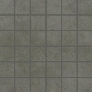 2" x 2" Portfolio Iron Grey Mosaic Tile Rectangle Straight Joint Matte