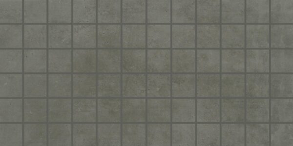 2" x 2" Portfolio Iron Grey Mosaic Tile Rectangle Straight Joint Matte - Image 2